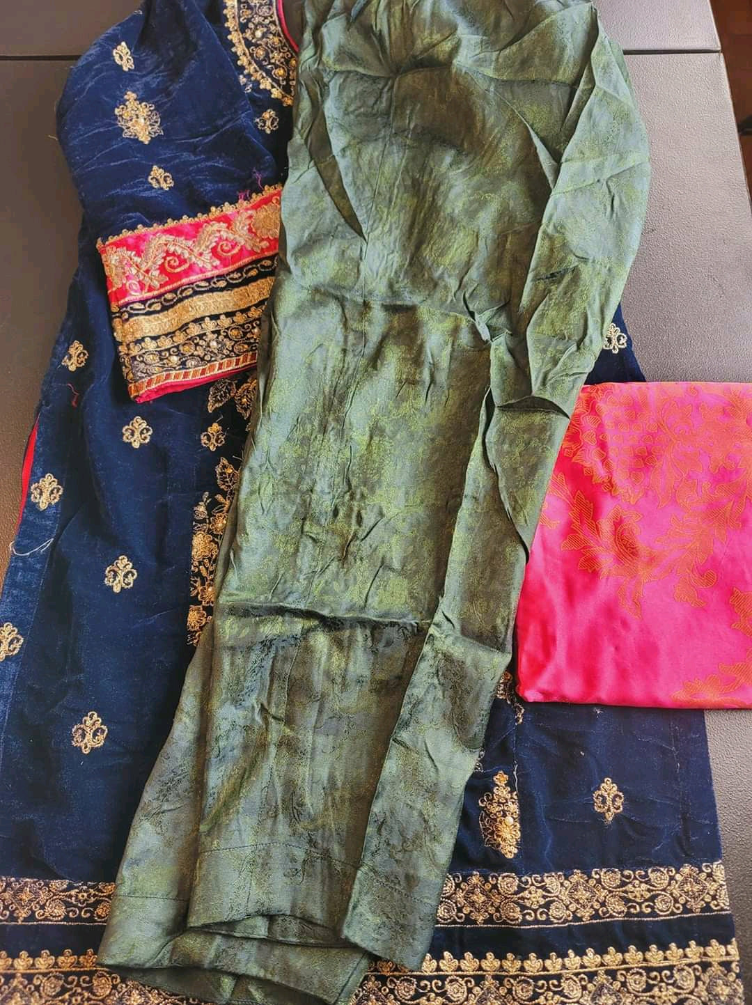 Pakistani Stitched Embroidery Party Wear Dresses Ready To Ship