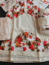 Pakistani Stitched Embroidery Lawn Suit Ready To Ship