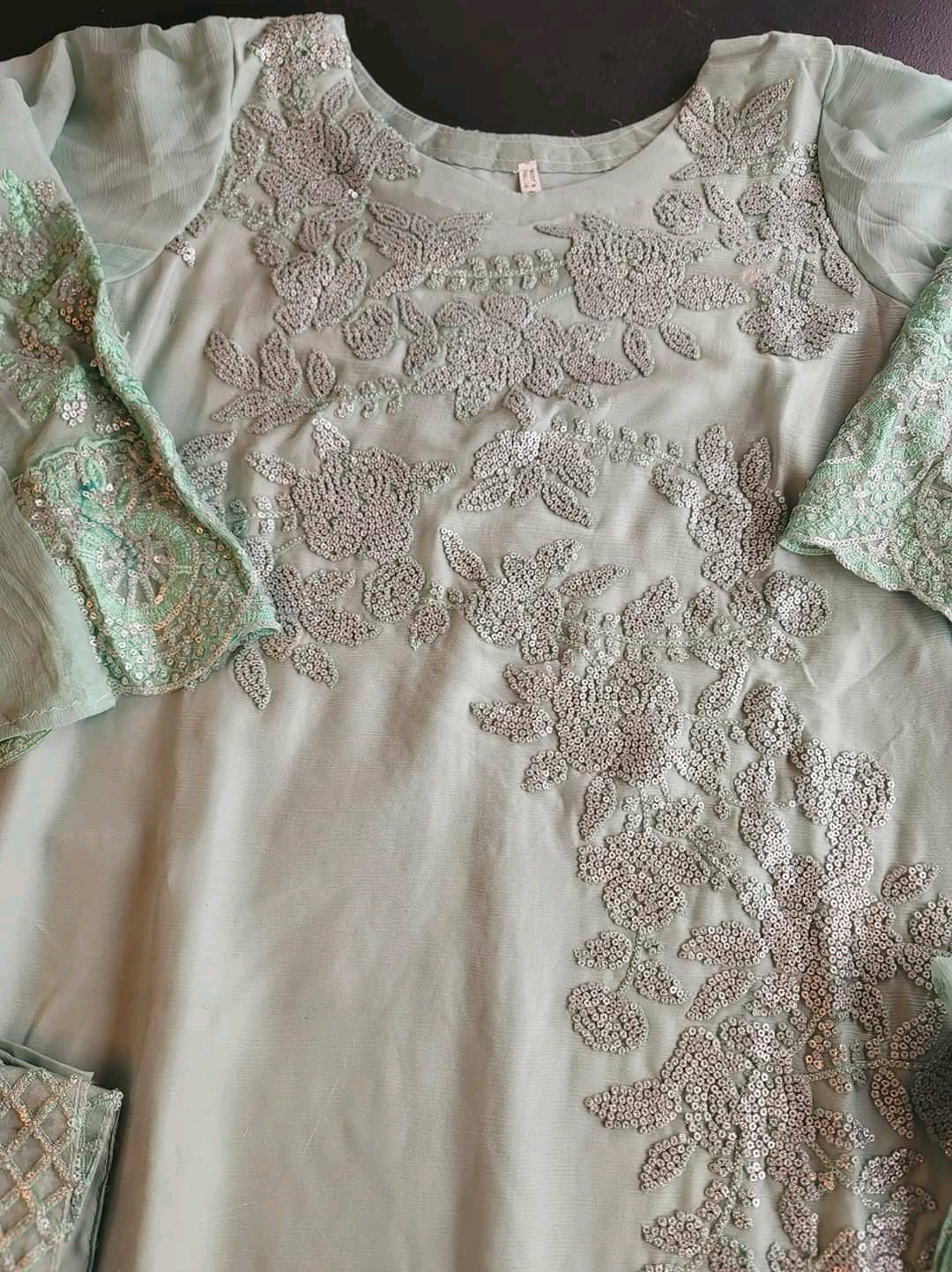 Pakistani Stitched Embroidery Party Wear Dresses Ready To Ship