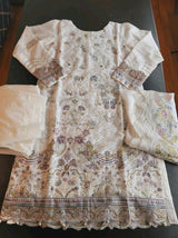 Pakistani Stitched Embroidery Party Wear Dresses Ready To Ship