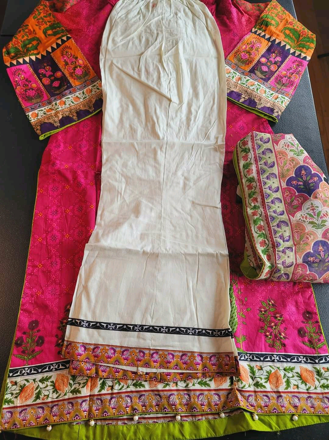 Pakistani Stitched Embroidery Lawn Suit Ready To Ship