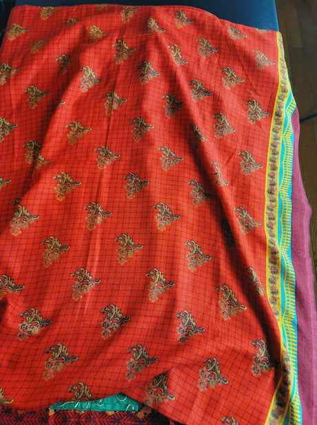Pakistani linen Embroidered Salwar kameez Ready To Ship