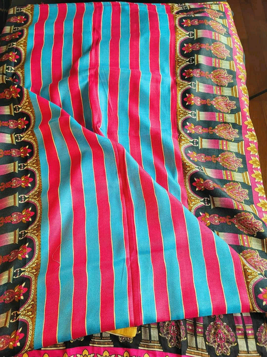 Pakistani linen Embroidered Salwar kameez Ready To Ship