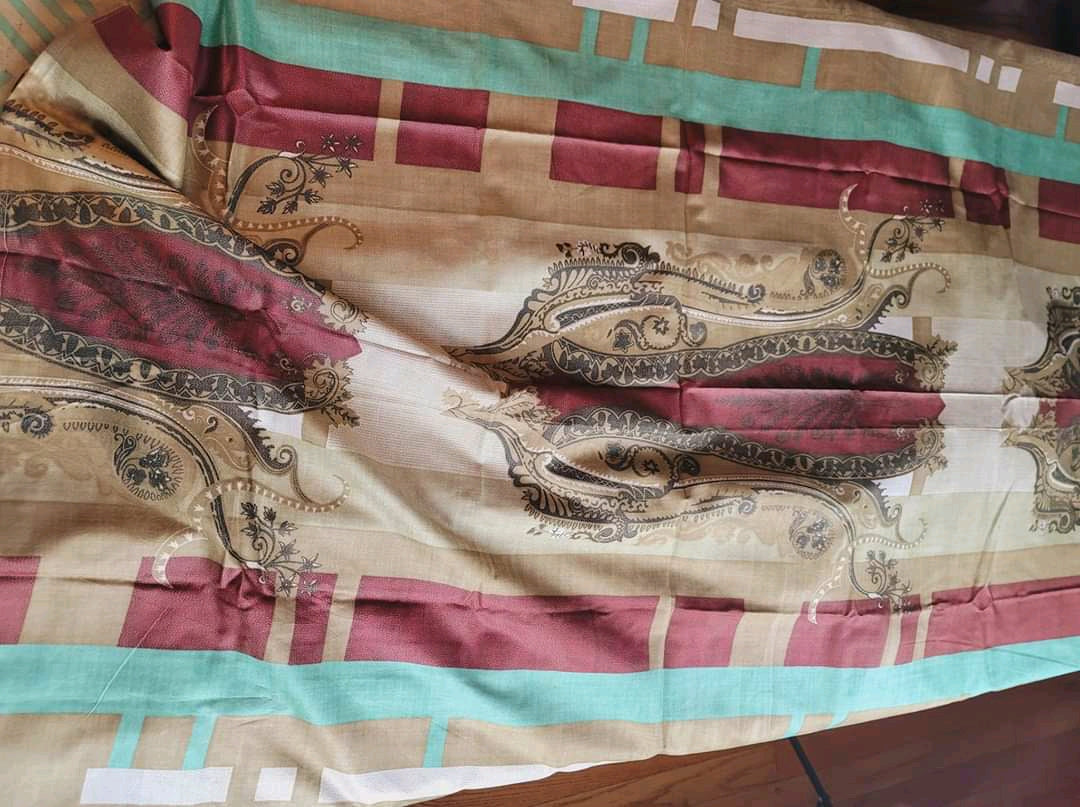 Pakistani linen Embroidered Salwar kameez Ready To Ship