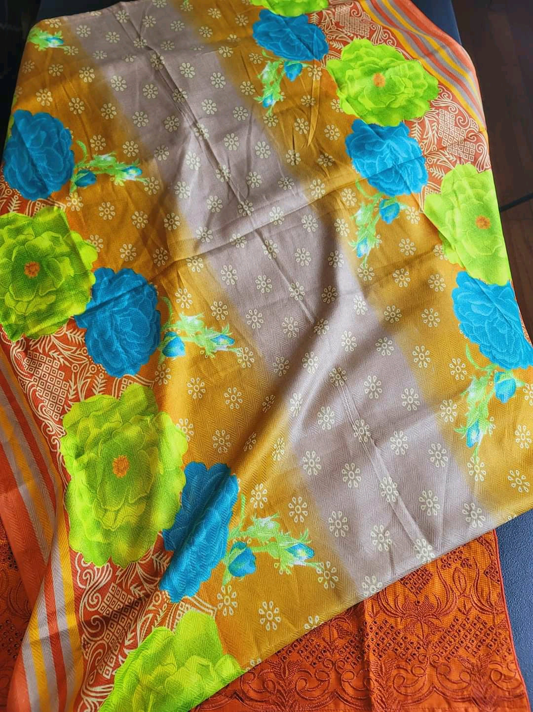 Pakistani linen Embroidered Salwar kameez Ready To Ship