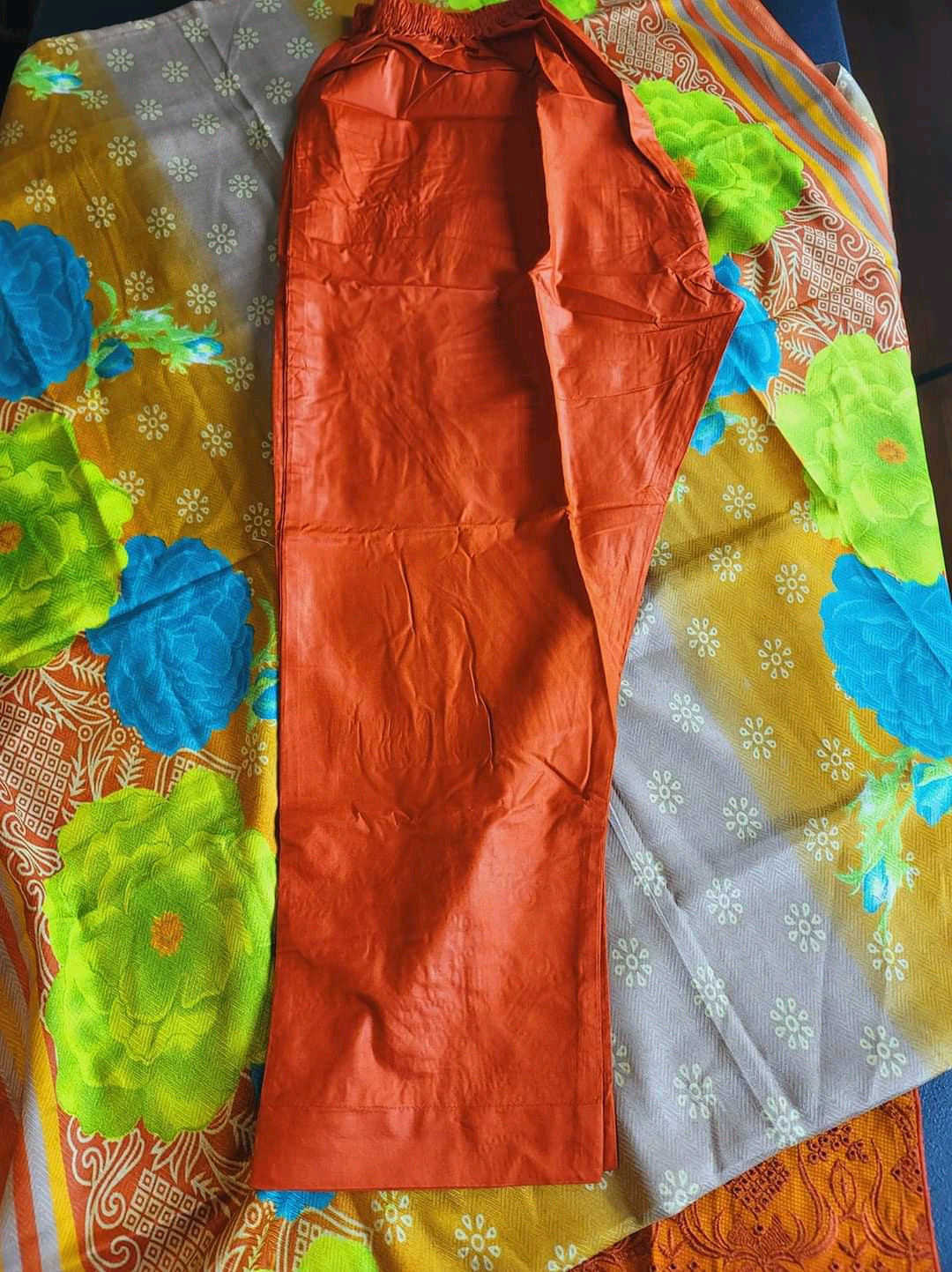 Pakistani linen Embroidered Salwar kameez Ready To Ship