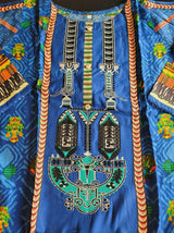 Pakistani linen Embroidered Salwar kameez Ready To Ship