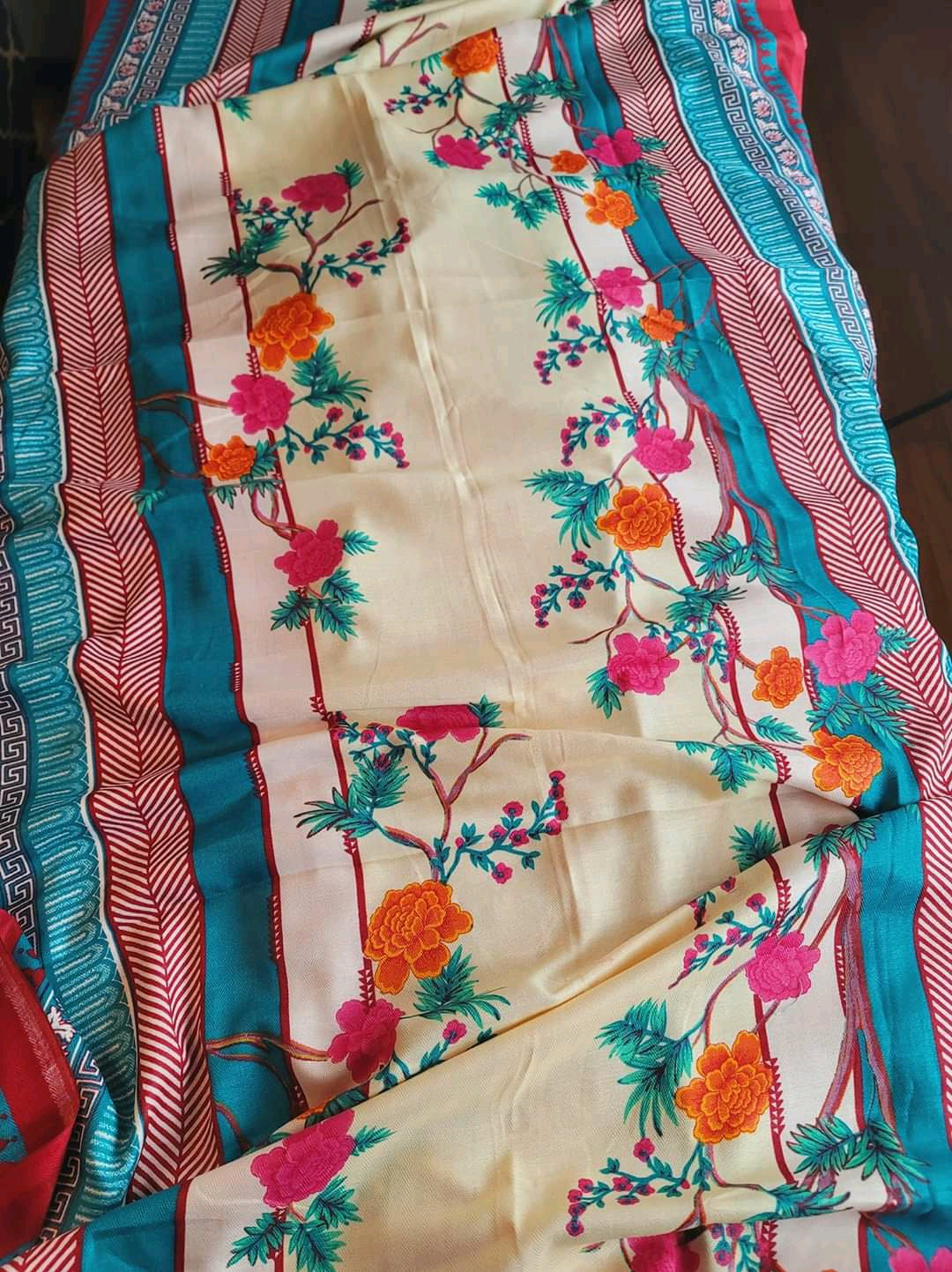 Pakistani linen Embroidered Salwar kameez Ready To Ship