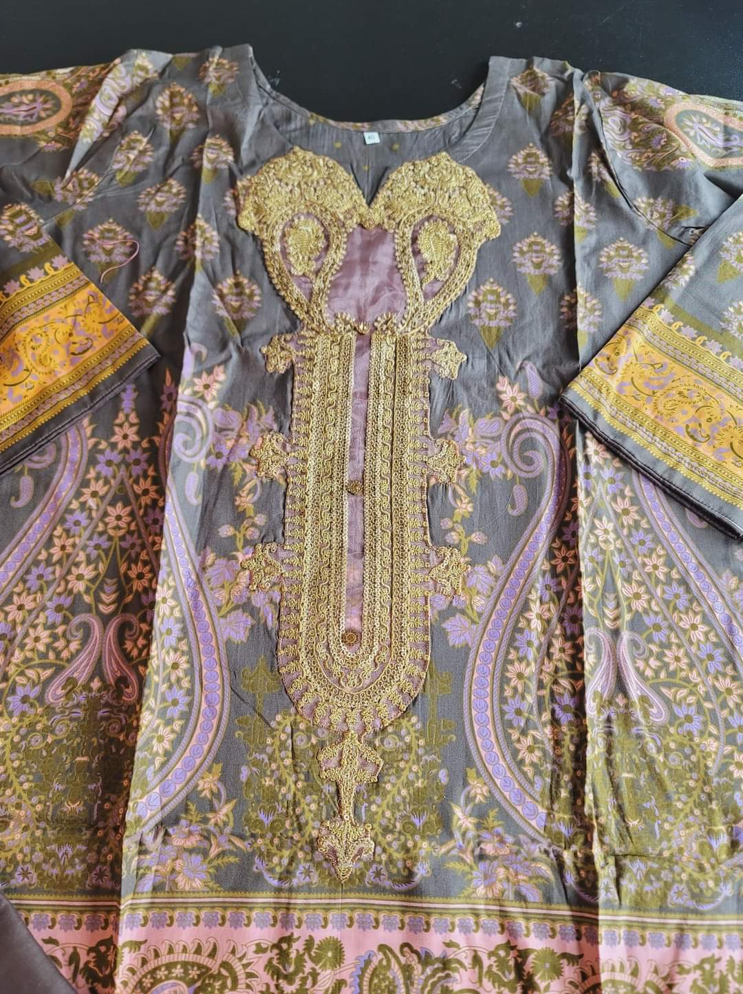 Pakistani Stitched Embroidery Lawn Suit Ready To Ship