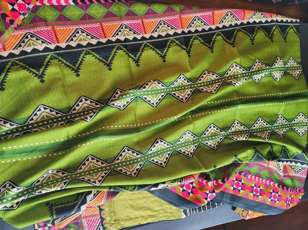 Pakistani linen Embroidered Salwar kameez Ready To Ship