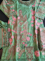 Pakistani Stitched Embroidery Party Wear Dresses Ready To Ship