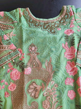 Pakistani Stitched Embroidery Party Wear Dresses Ready To Ship