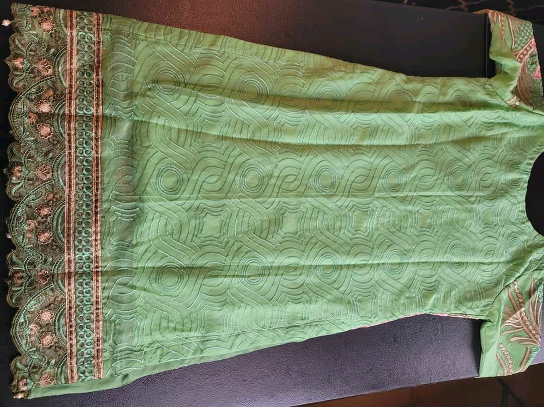 Pakistani Stitched Embroidery Party Wear Dresses Ready To Ship