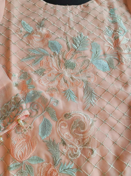 Pakistani Stitched Embroidery Party Wear Dresses Ready To Ship