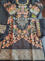 Pakistani Stitched Embroidery Party Wear Dresses Ready To Ship