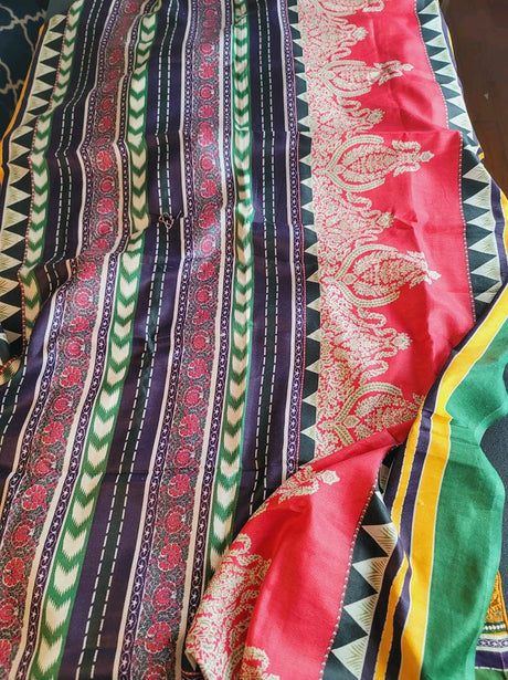 Pakistani Linen Embroidered Salwar kameez Ready To Ship