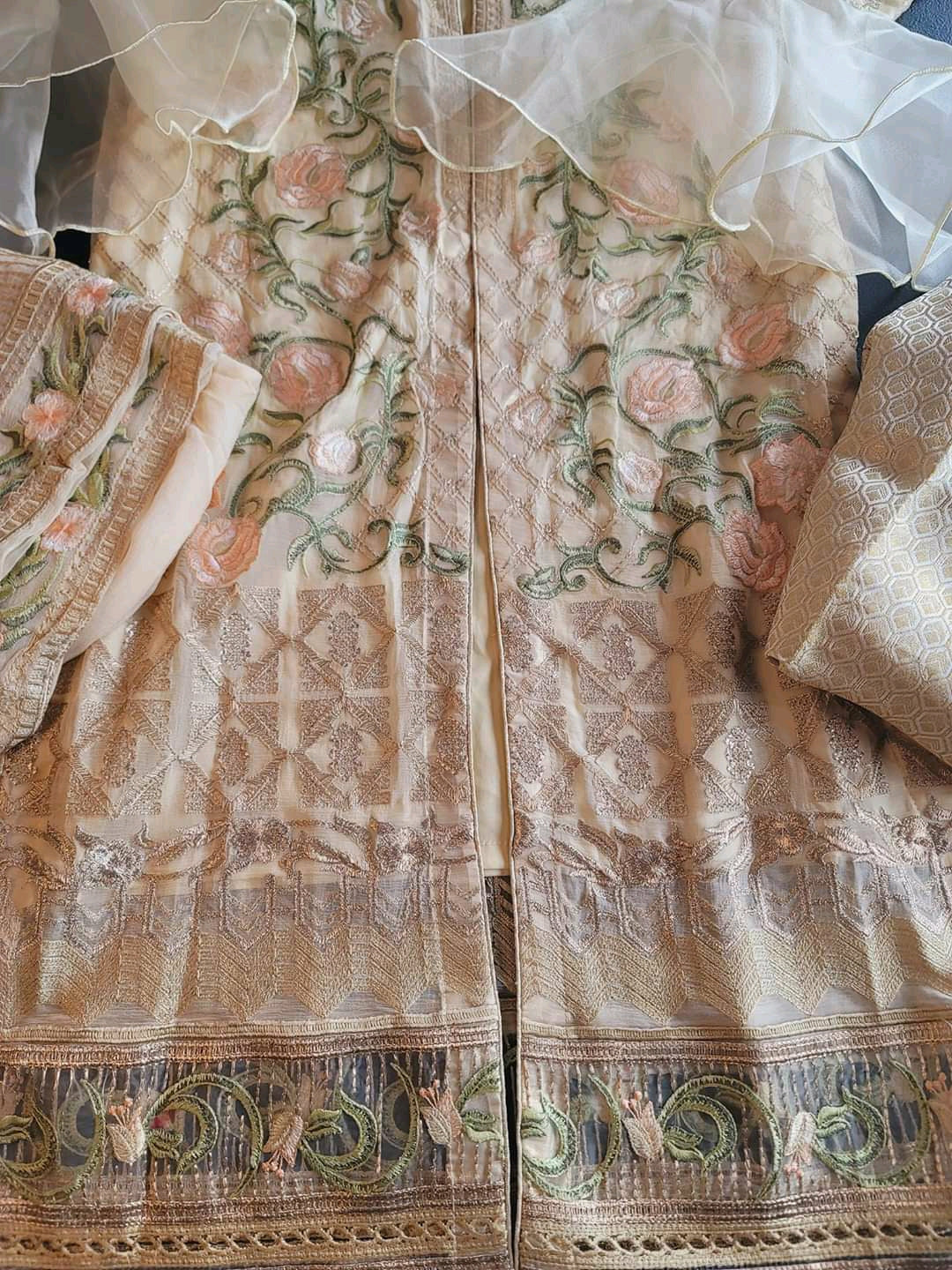 Pakistani Stitched Embroidery Party Wear Dresses Ready To Ship