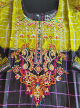 Pakistani Linen Embroidered Salwar kameez Ready To Ship