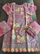 Pakistani Stitched Embroidery Party Wear Dresses Ready To Ship