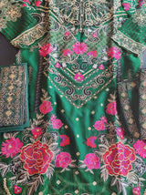 Pakistani Stitched Embroidery Party Wear Dresses Ready To Ship