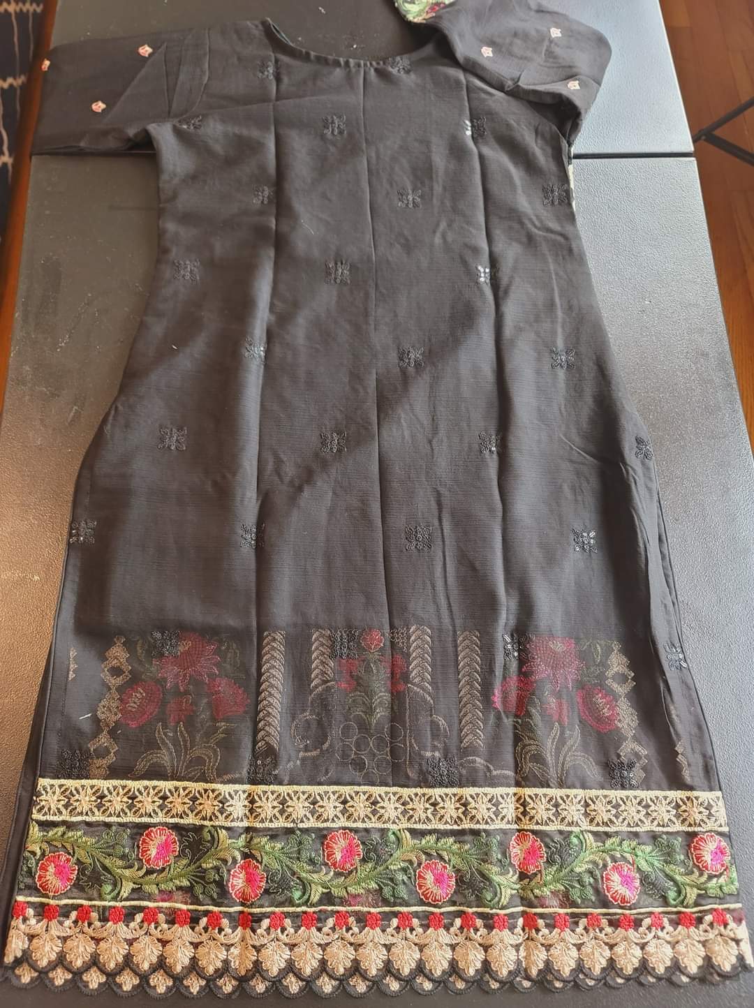 Pakistani Stitched Embroidery Party Wear Dresses Ready To Ship