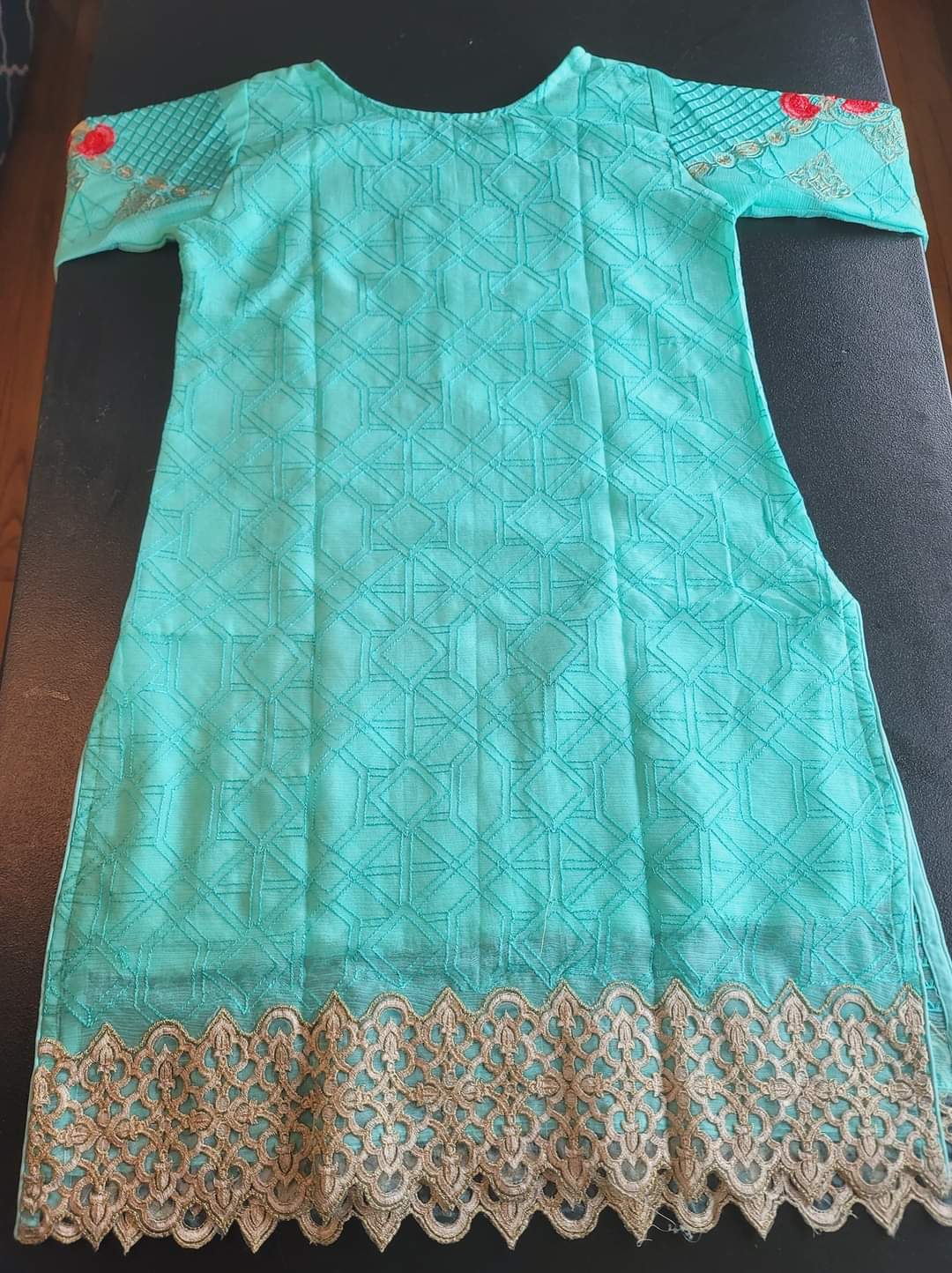 Pakistani Stitched Embroidery Party Wear Dresses Ready To Ship