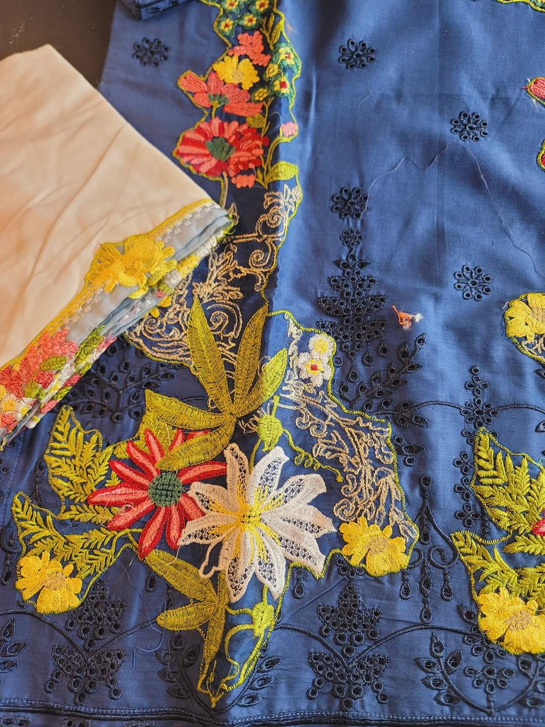 Pakistani Stitched Embroidery Lawn Suit Ready To Ship