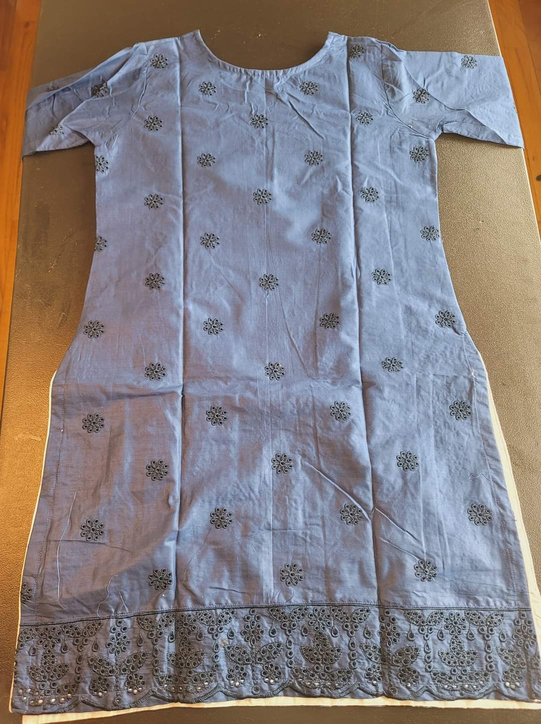 Pakistani Stitched Embroidery Lawn Suit Ready To Ship