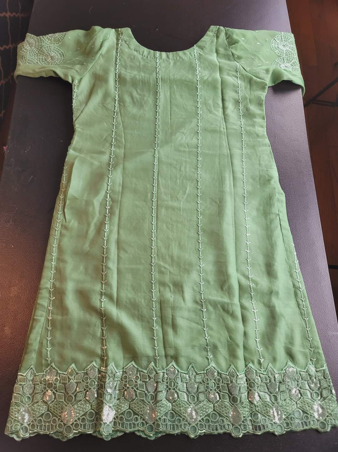 Pakistani Stitched Embroidery Party Wear Dresses Ready To Ship