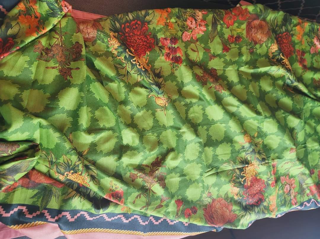 Pakistani Linen Embroidered Salwar kameez Ready To Ship