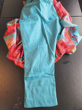 Pakistani Linen Embroidered Salwar kameez Ready To Ship