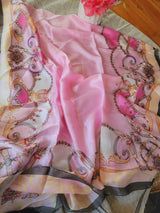 Silk printed long Hijab 2020