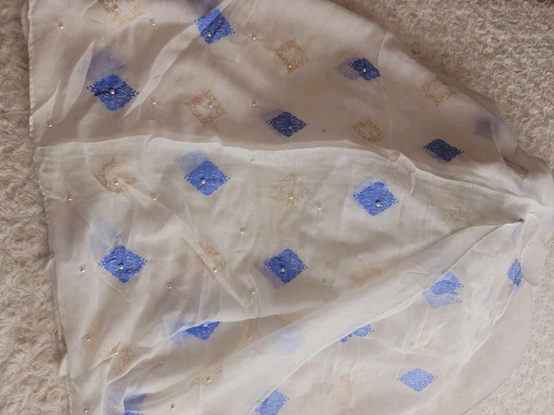 Super soft & long Hijab with pearl 2021