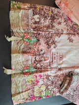 Indian Cotton Stitched Embroidery Suit Ready To Ship