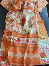 Indian Cotton Stitched Embroidery Suit Ready To Ship