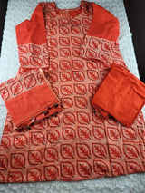 Falgun special Bangladeshi batik salwer kamiz