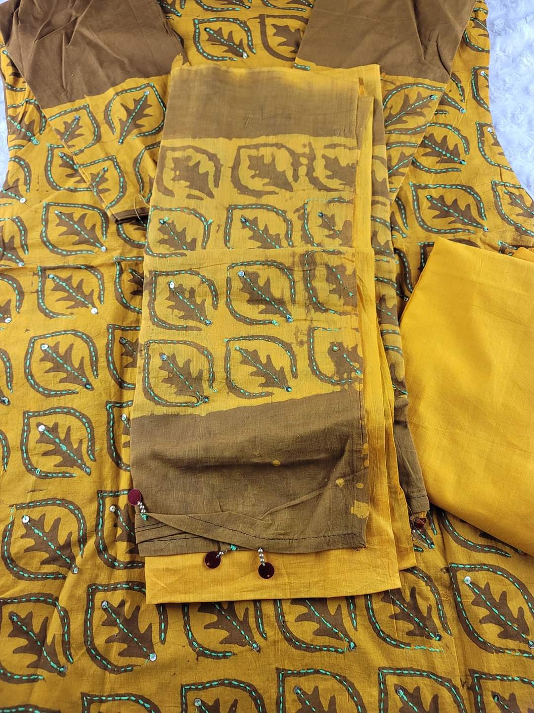 Falgun special Bangladeshi batik salwer kamiz