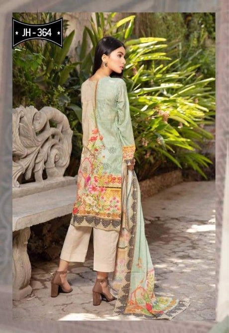 Johra Afsoon Embroidered Digital Printed Lawn-100% Original Guaranteed