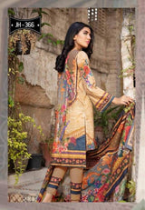 Johra Afsoon Embroidered Digital Printed Lawn-100% Original Guaranteed