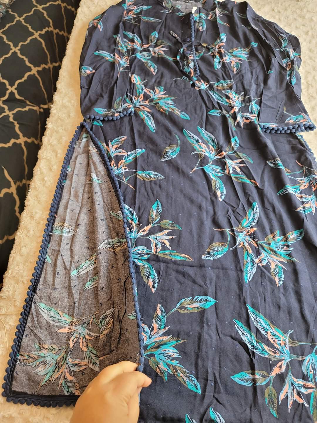 Linen kurti