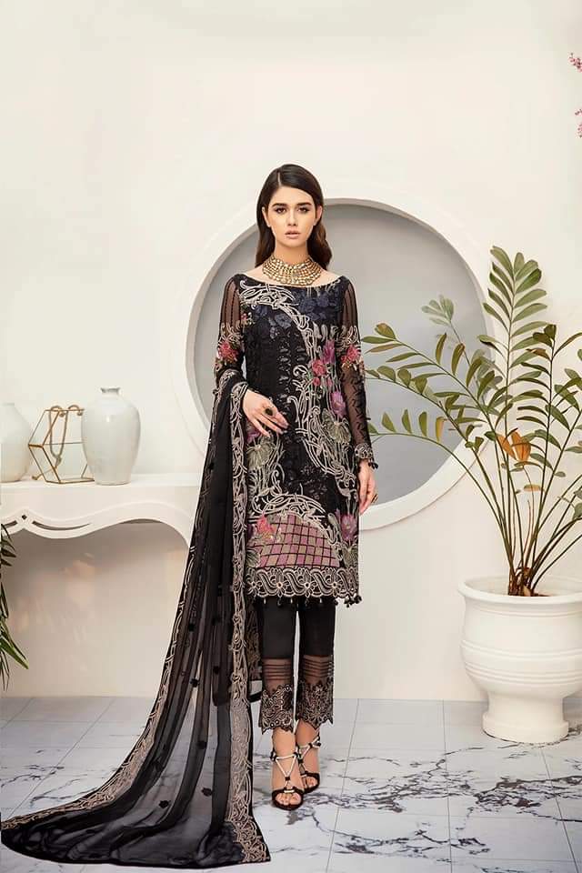 Ramsha Chiffon Collection 2021-100% Original Guaranteed