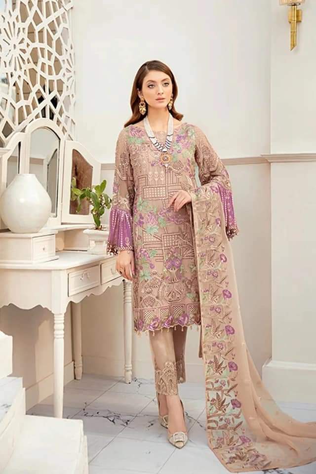 Ramsha Chiffon Collection 2021-100% Original Guaranteed