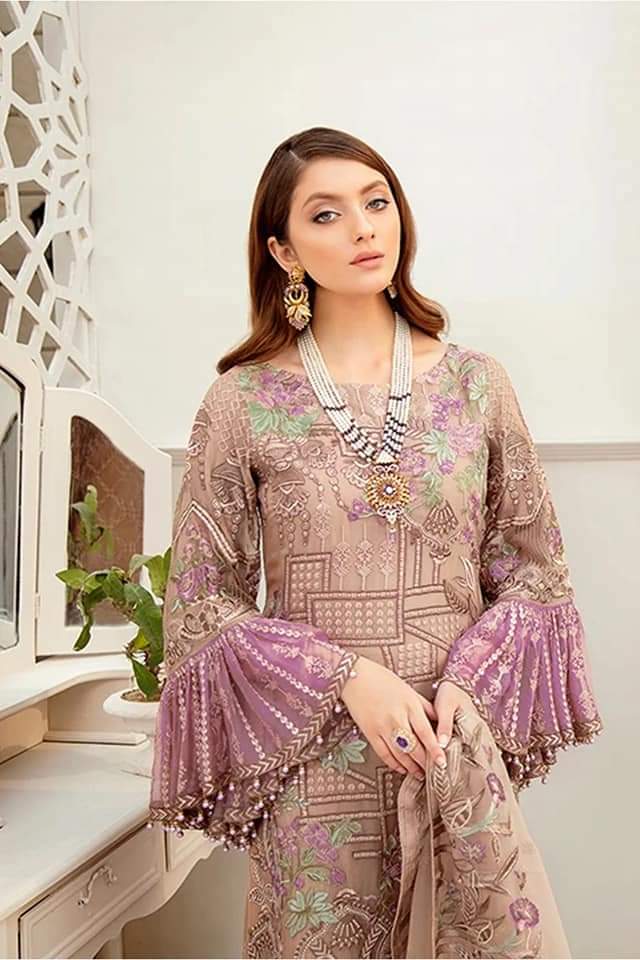 Ramsha Chiffon Collection 2021-100% Original Guaranteed