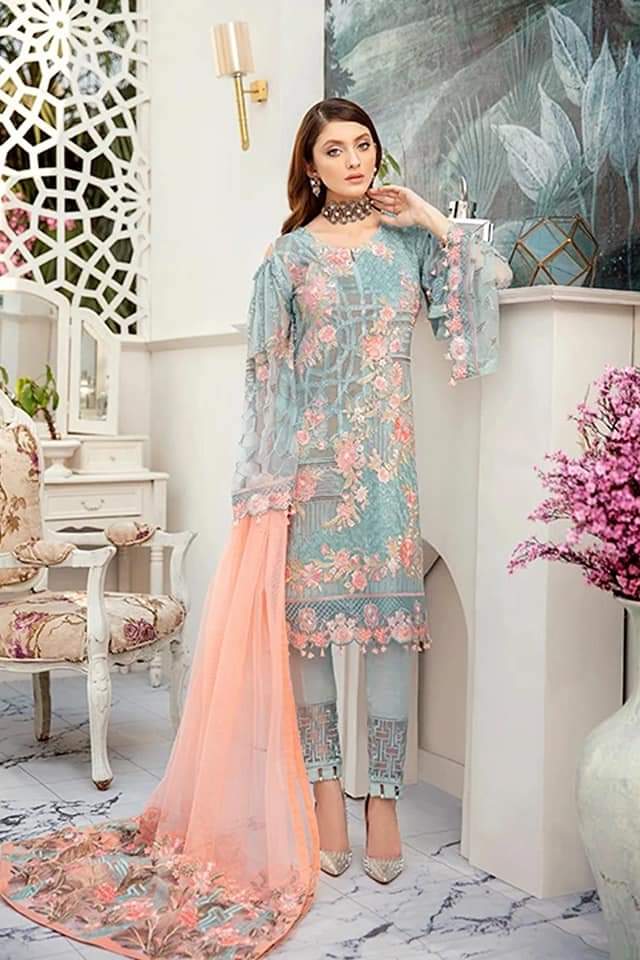 Ramsha Chiffon Collection 2021-100% Original Guaranteed