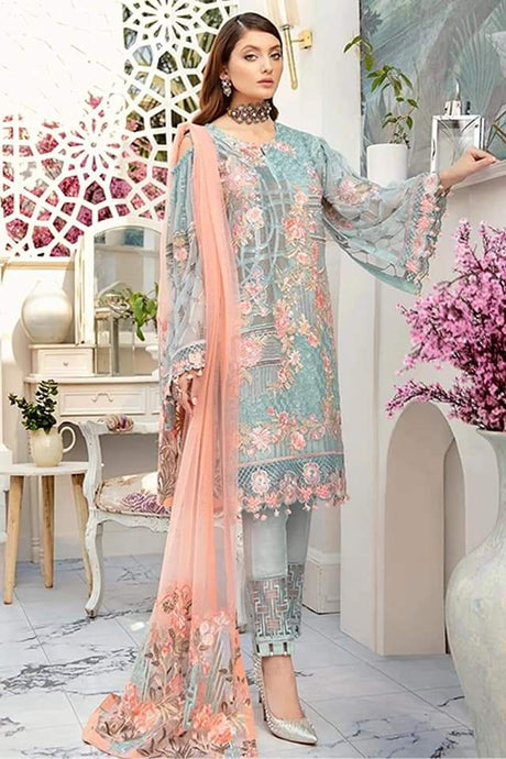 Ramsha Chiffon Collection 2021-100% Original Guaranteed