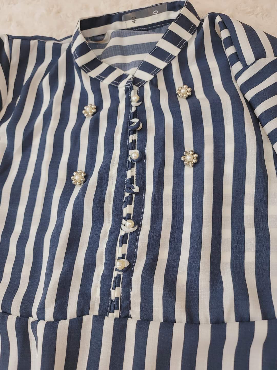 Long lilen kurti