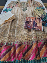 Pakistani Stitched Embroidery Party Wear Dresses Ready To Ship