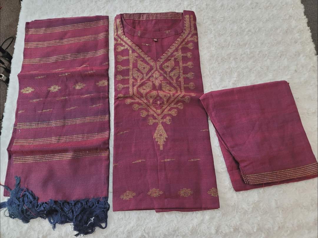 Bangladeshi Jamdani salwar kamiz