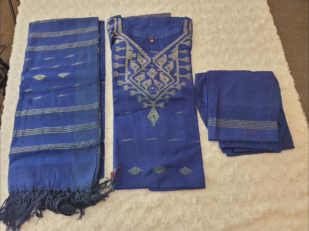 Bangladeshi Jamdani salwar kamiz