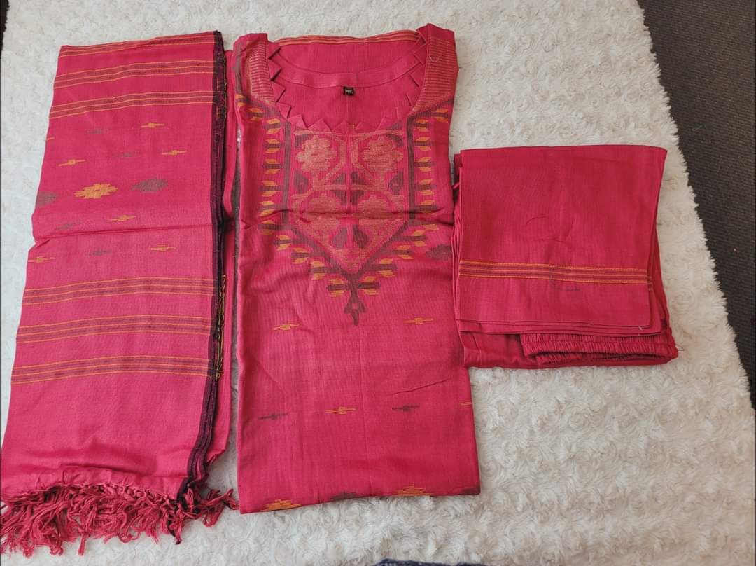 Bangladeshi Jamdani salwar kamiz